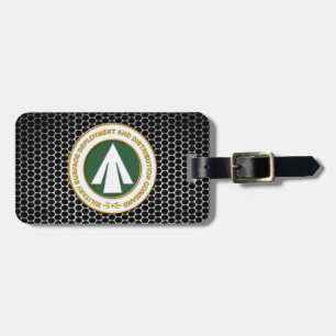 Commando Distributie militaire grondwaterinstallat Bagagelabel