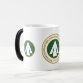 Commando Distributie militaire grondwaterinstallat Magische Mok (Voorkant links)