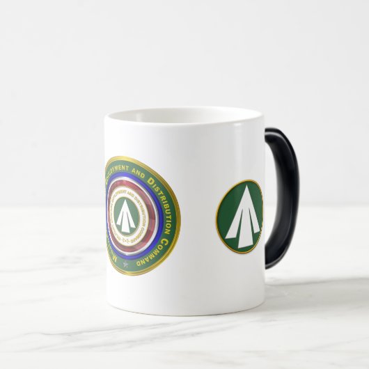 Commando Distributie militaire grondwaterinstallat Magische Mok (Voorkant rechts)