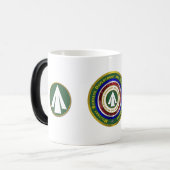 Commando Distributie militaire grondwaterinstallat Magische Mok (Voorkant links)