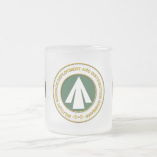 Commando Distributie militaire grondwaterinstallat Matglas Koffiemok