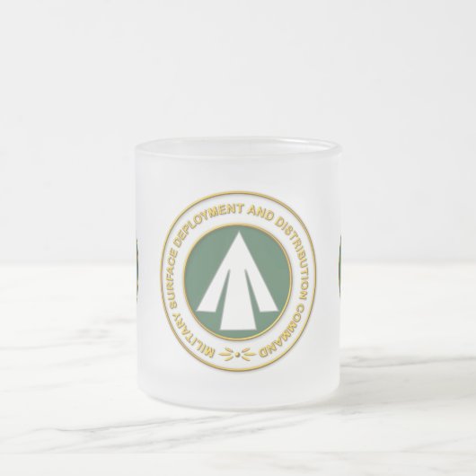 Commando Distributie militaire grondwaterinstallat Matglas Koffiemok (Center)