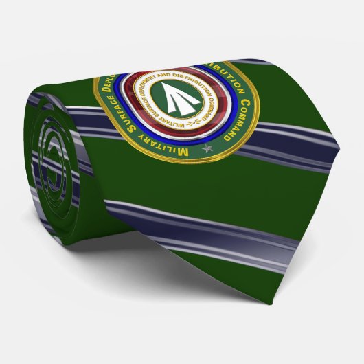 Commando Distributie militaire grondwaterinstallat Stropdas (Opgerold)