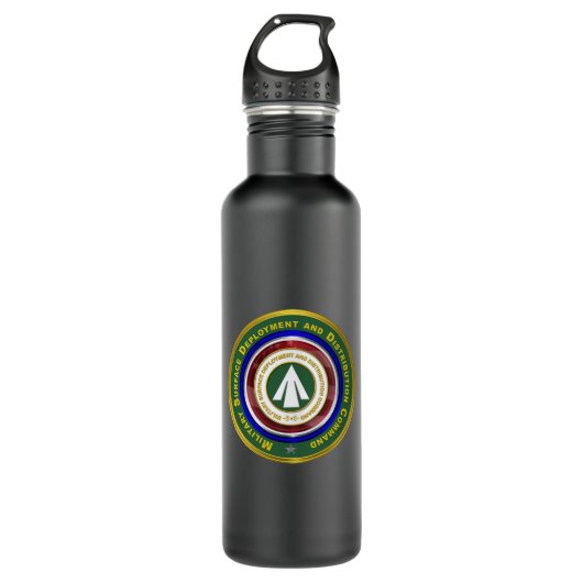 Commando Distributie militaire grondwaterinstallat Waterfles (Voorkant)