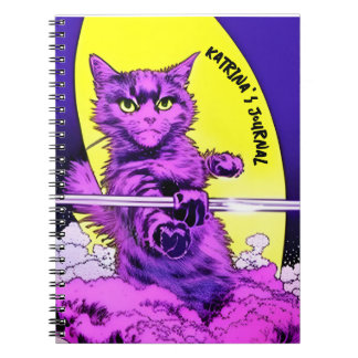Commando Kat. Bewerkbaar journaal Notitieboek
