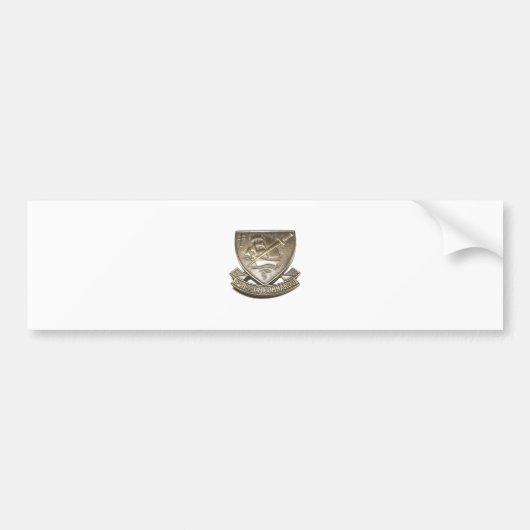 Commando Kieffer - Insigne 1BFMC Bumpersticker (Voorkant)