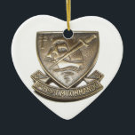 Commando Kieffer - Insigne 1BFMC Keramisch Ornament<br><div class="desc">Het is een teken van Maurice Chauvet dat tijdens de Tweede Wereldoorlog werd gedragen door het eerste Bataljon van Fusiliers Marins Commandos. Het werd geplaatst op de beret van de 177 Franse commando's van commandant Philippe Kieffer tijdens de aanlanding van Normandië op 6 juni 1944 in Sword Beach. Op dit...</div>
