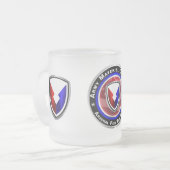 Commando Leger Materiaal - AMC Matglas Koffiemok (Voorkant links)