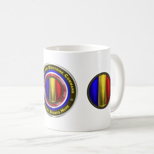 Commando Legertraining en Doctrine Koffiemok (Voorkant rechts)