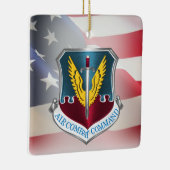 Commando Luchtvaart -"ACC" Kerstmis Keramisch Ornament (Rechts)