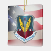 Commando Luchtvaart -"ACC" Kerstmis Keramisch Ornament (Links)