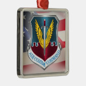 Commando Luchtvaart -"ACC" Kerstmis Metalen Ornament (Rechts)