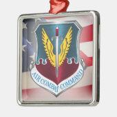 Commando Luchtvaart -"ACC" Kerstmis Metalen Ornament (Links)