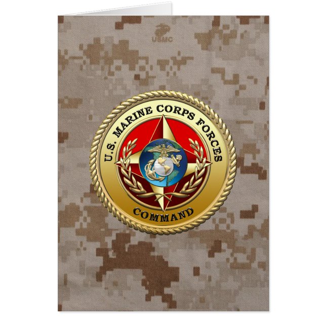 Commando Mariene Corps (MARFORCOM) [3D] (Voorkant)