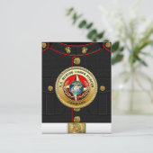 Commando Mariene Corps (MARFORCOM) [3D] Briefkaart (Staand voorkant)