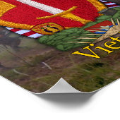 Commando militaire bijstand Vietnam MACV Poster (Hoek)