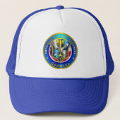 Commando militaire inlichtingen en veiligheid trucker pet (Voorkant)
