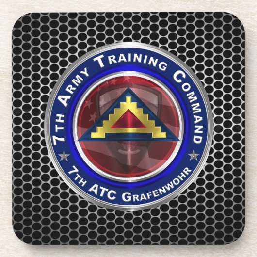 Commando Opleiding 7e Leger (7e ATC) Bier Onderzetter (Voorkant)