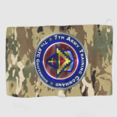Commando Opleiding 7e Leger (7e ATC) Golfhanddoek (Horizontaal)