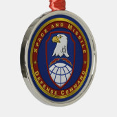 Commando Ruimtevaart en raketverdediging Metalen Ornament (Rechts)