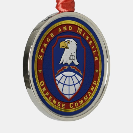 Commando Ruimtevaart en raketverdediging Metalen Ornament (Rechts)