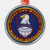 Commando Ruimtevaart en raketverdediging Metalen Ornament (Voorkant)