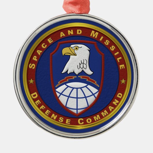 Commando Ruimtevaart en raketverdediging Metalen Ornament (Voorkant)