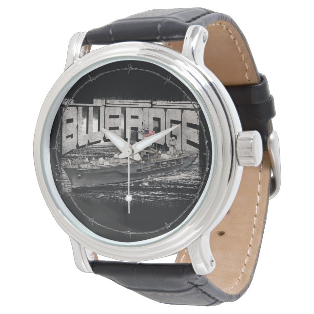 Commando schip Blue Ridge eWatch Horloge (Gekanteld)