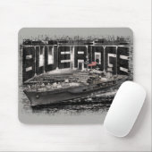 Commando schip Blue Ridge Mousepad Muismat (Met muis)