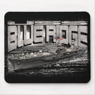Commando schip Blue Ridge Mousepad Muismat