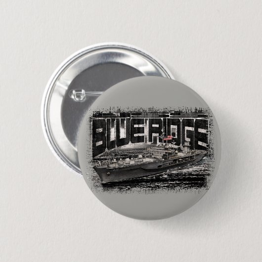 Commando schip Blue Ridge Round Button Button (Voorkant /achterkant)