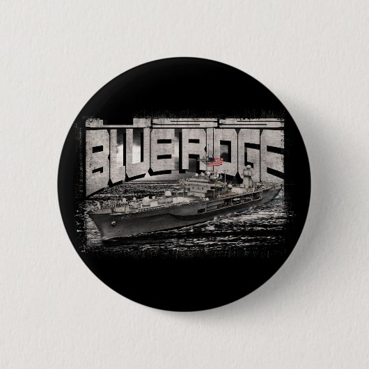 Commando schip Blue Ridge Round Button Button (Voorkant)