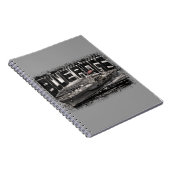 Commando schip Blue Ridge Spiral Photo Notitieboek (Rechterzijde)