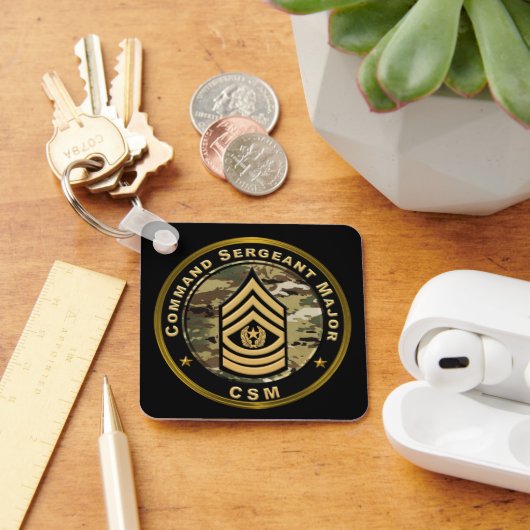 Commando Sergeant Majoor CSM Sleutelhanger (Bureau)