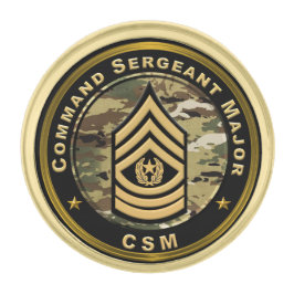 Commando Sergeant Majoor CSM Vergulde Reverspeld