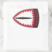 Commando speciale operaties Europa Rechthoekige Sticker (Tas)