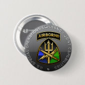 Commando speciale operaties - gezamenlijke vermoge ronde button 5,7 cm (Voorkant /achterkant)