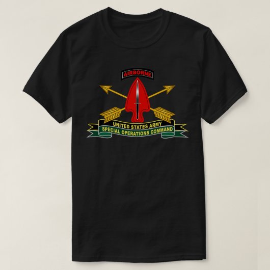 Commando speciale operaties Sine Paris SSI w BR Ri T-shirt (Design voorkant)