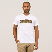 COMMANDO T-SHIRT (Voorkant volledig)