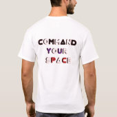 Commando uw ruimte t-shirt (Achterkant)