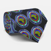 commando van de verenigde staten in afrika stropdas (Opgerold)