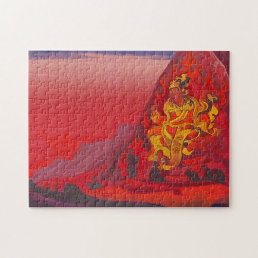 Commando van Rigden Djapo door Nicholas Roerich Legpuzzel (Horizontaal)