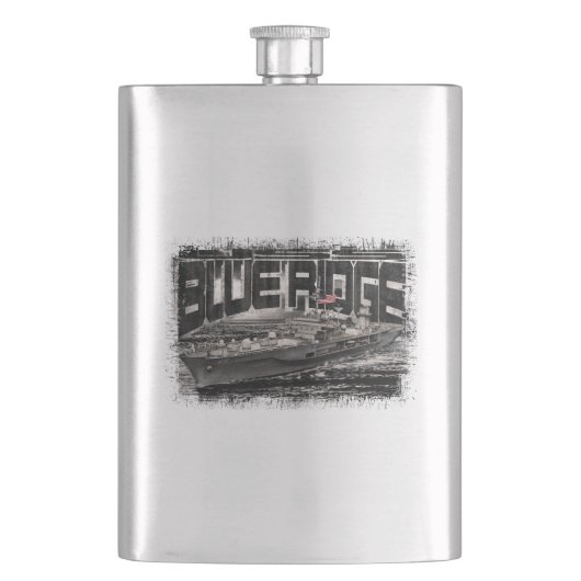 Commandoschip Blue Ridge Classic Flask Flacon (Voorkant)