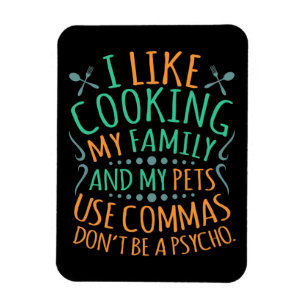 Commas English Language Teacher Teach Student gebr Magneet
