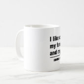 Commas Save Lives Koffiemok (Voorkant links)