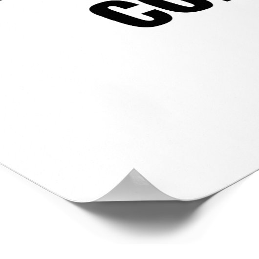 Commas Save Lives Poster (Hoek)