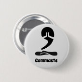Commaste Button (Voorkant /achterkant)