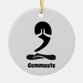 Commaste Keramisch Ornament (Voorkant)