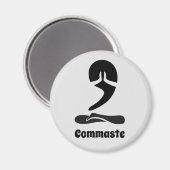 Commaste Magneet (Voorkant / Achterkant)