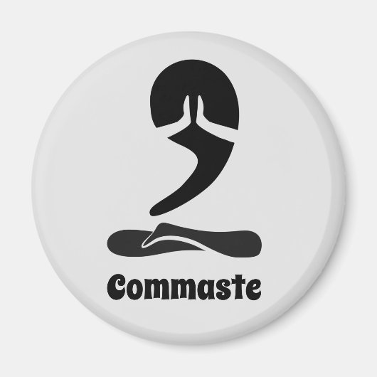 Commaste Magneet (Voorkant)